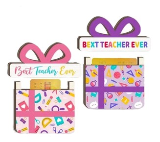 Tarjeta MDF Porta Efectivo o Gift Card
