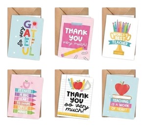 Tarjetas de Regalo para Maestras